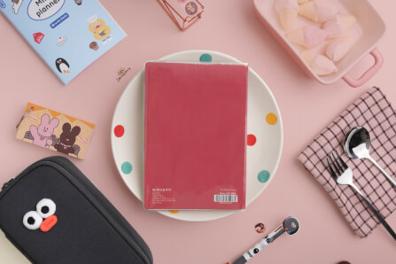 สมุดโน๊ต Ropamoda PVC Monthy planner สีแดง_3